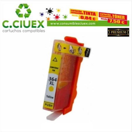 TINTA COMPATIBLE HP 364XL AMARILLO