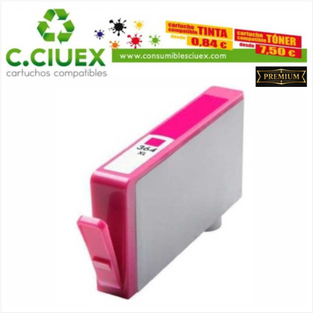 TINTA COMPATIBLE HP 364XL MAGENTA