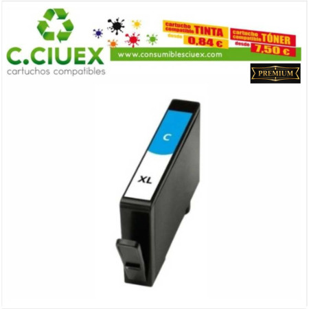 HP 903XL CYAN CARTUCHO DE TINTA GENERICO T6M03AE/T6L87AE