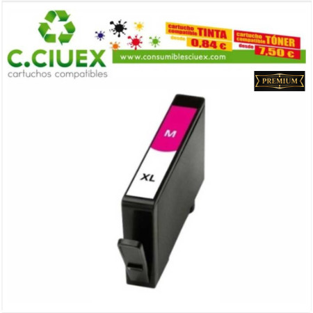 HP 903XL MAGENTA CARTUCHO DE TINTA GENERICO T6M07AE/T6L91AE