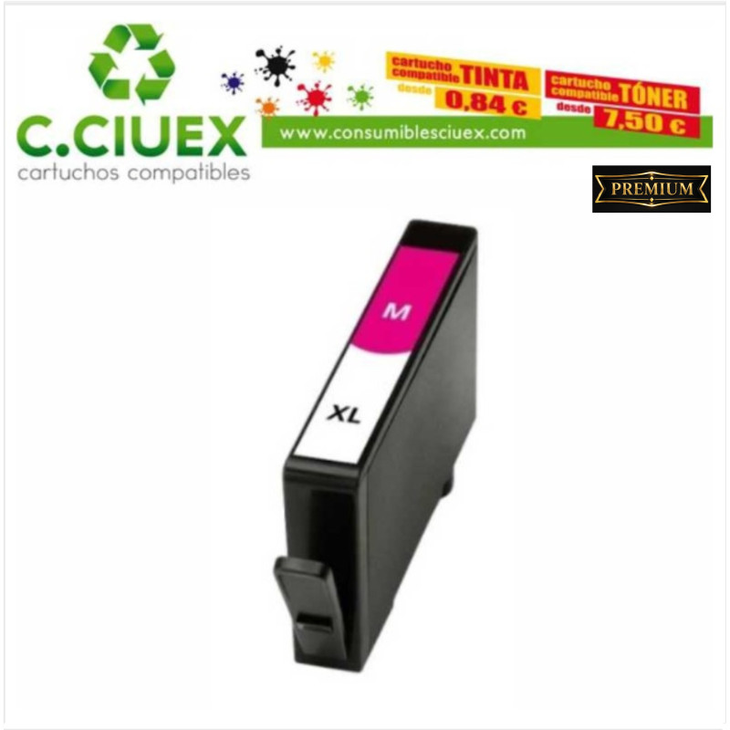 HP 903XL MAGENTA CARTUCHO DE TINTA GENERICO T6M07AE/T6L91AE