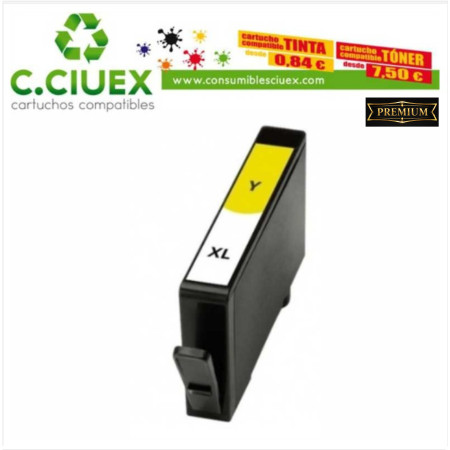 HP 903XL AMARILLO CARTUCHO DE TINTA GENERICO T6M11AE/T6L95AE