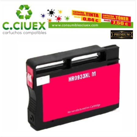 TINTA COMPATIBLE HP 933XL MAGENTA (CN055AE)