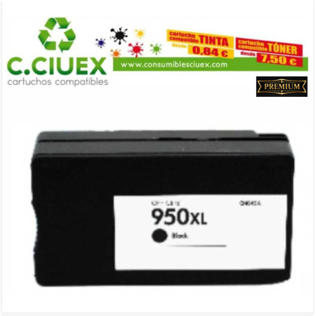 TINTA COMPATIBLE HP 950XL NEGRO (CN045AE/CN049AE)