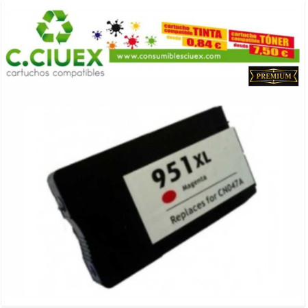 TINTA COMPATIBLE HP 951XL MAGENTA (CN047AE)
