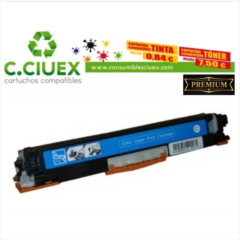 Toner Compatible HP CE311A (Nº 126A) Cyan