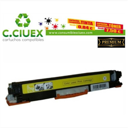 Toner Compatible HP CE312A (Nº 126A) Amarillo