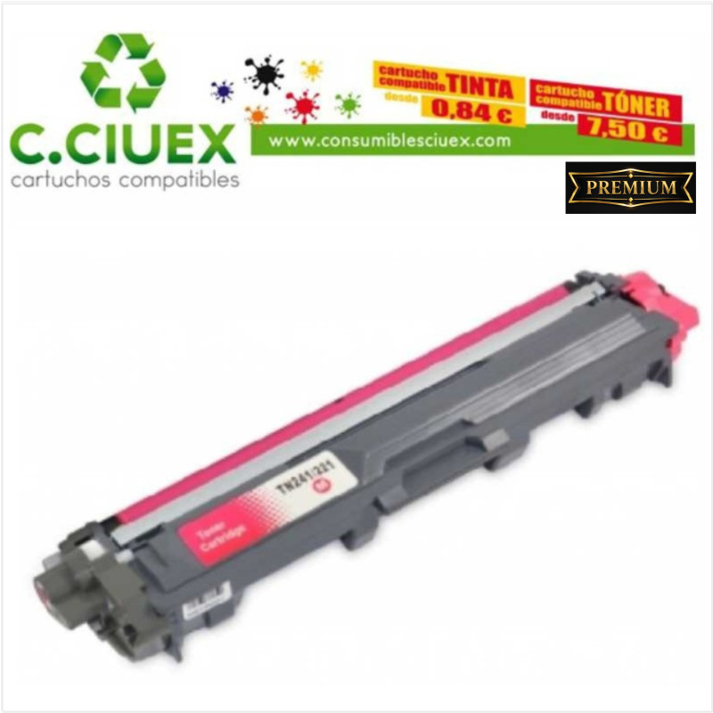 TONER COMPATIBLE BROTHER TN241 TN245 MAGENTA