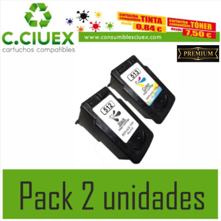 TINTA COMPATIBLE CANON PG512 NEGRO
