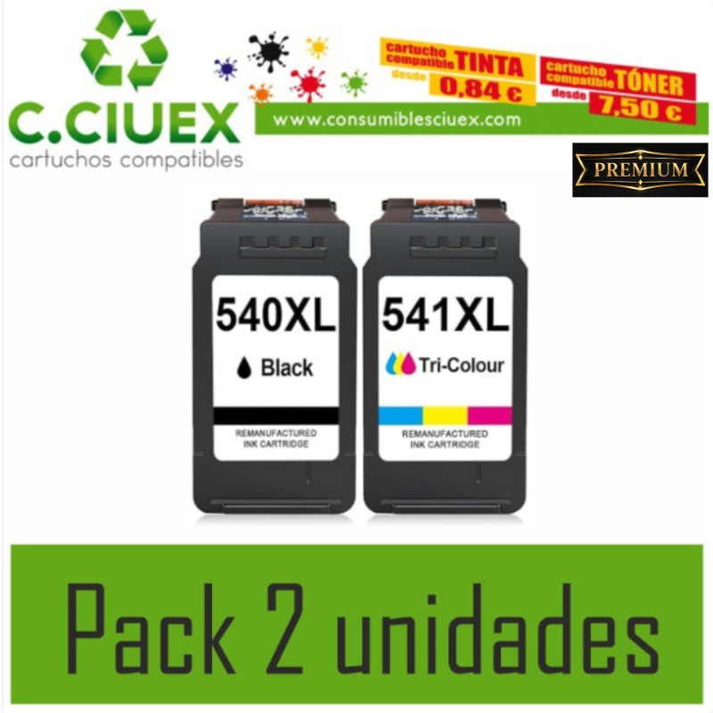 TINTA COMPATIBLE CANON PG540XL/CL541XL