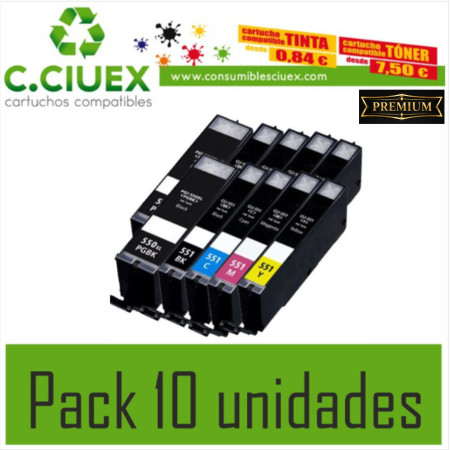 Tinta Compatible Canon  pg550xl negro alta capacidad
