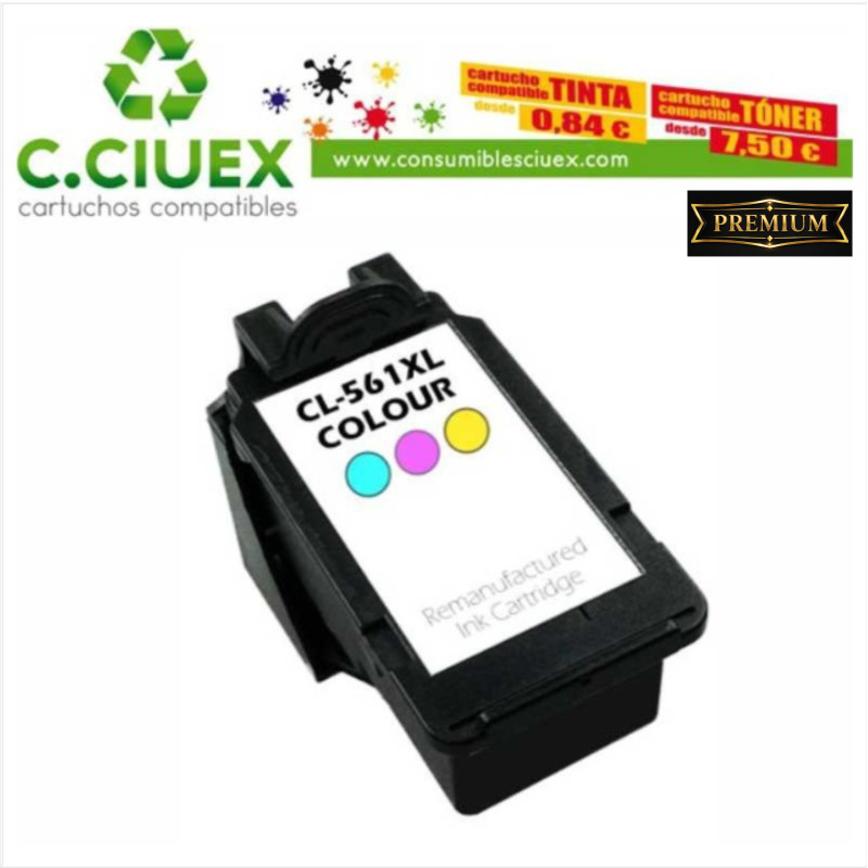 TINTA COMPATIBLE CANON CL 561XL
