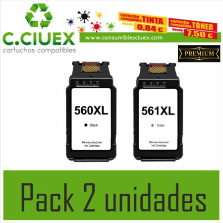 copia de TINTA COMPATIBLE CANON PG 560/CL561xl
