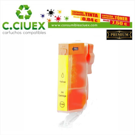 Tinta Compatible Canon CLI-571XL Amarillo