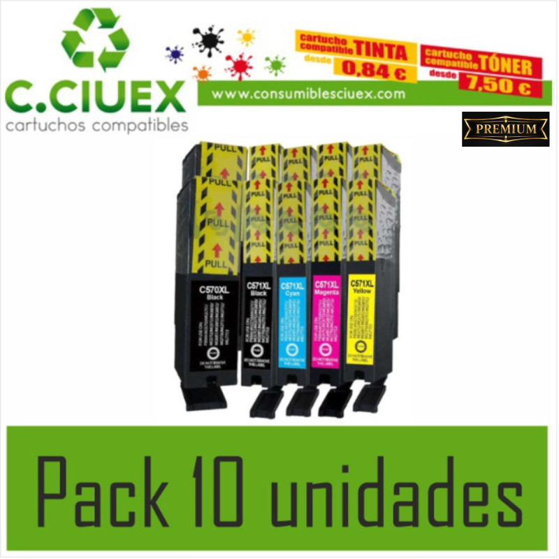 Tinta Compatible Canon PGI-570XL Negro