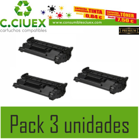 HP1490X COMPATIBLE PACK 3 UNIDADES