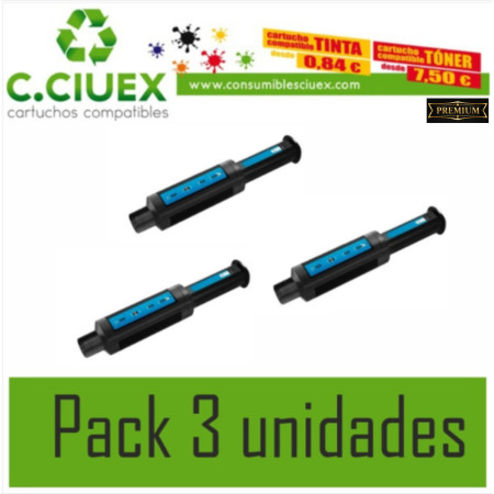 TONER COMPATIBLE HP W1143A PACK 3 UNIDADES