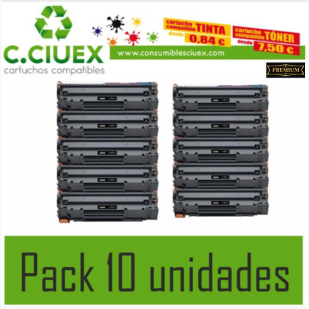 HP CF217XL COMPATIBLE PACK 10 UNIDADES