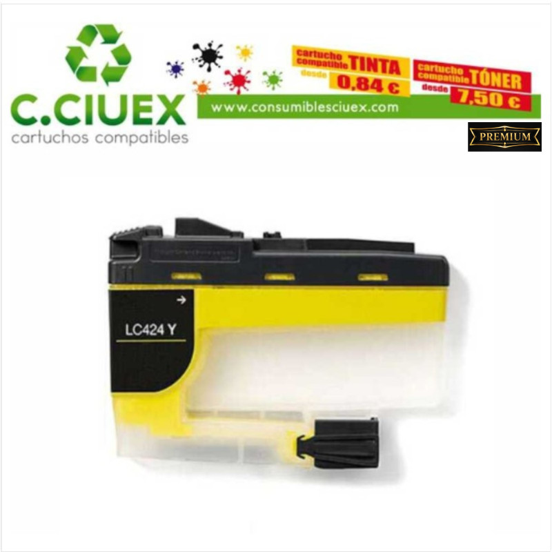 BROTHER COMPATIBLE LC427XL AMARILLO