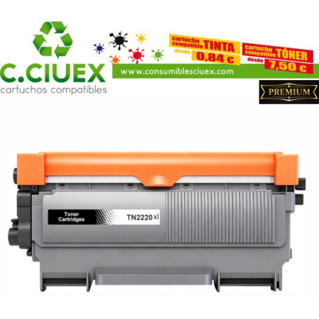 TONER COMPATIBLE BROTHER TN2220 TN2010