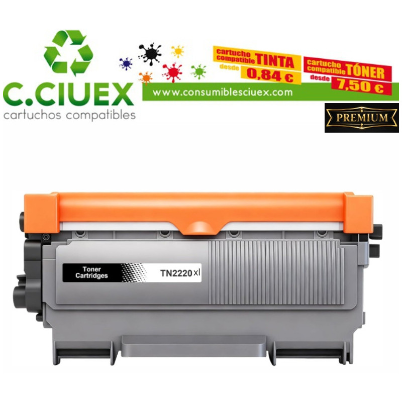 TONER COMPATIBLE BROTHER TN2220 TN2010