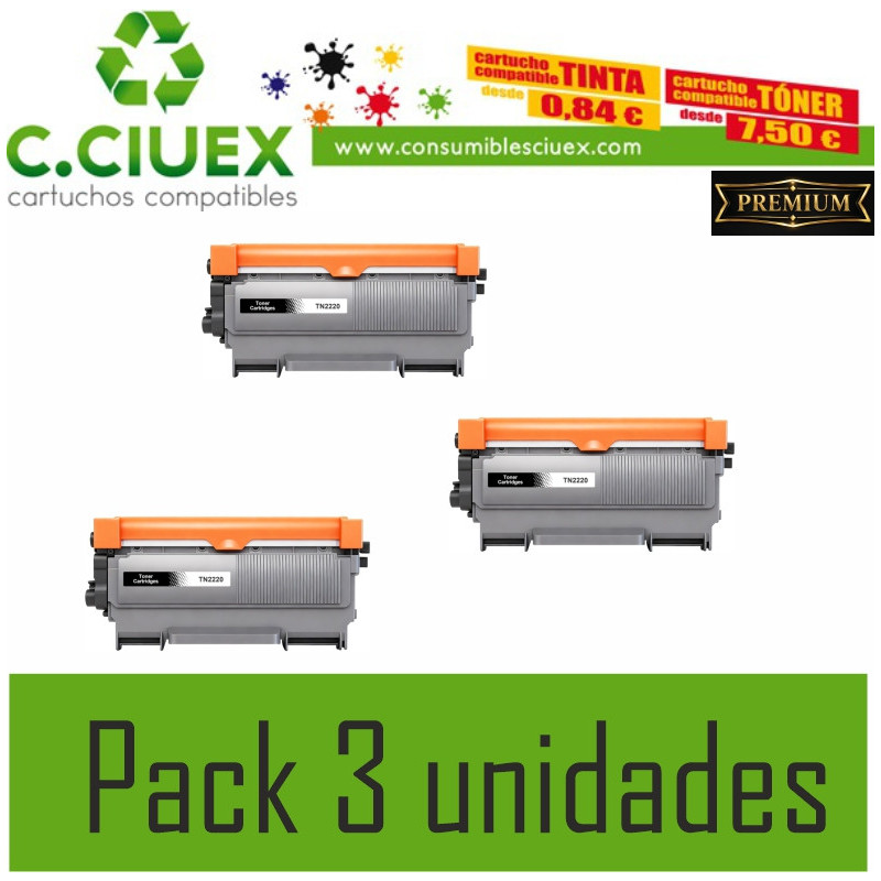 TONER COMPATIBLE BROTHER TN2220 TN2010
