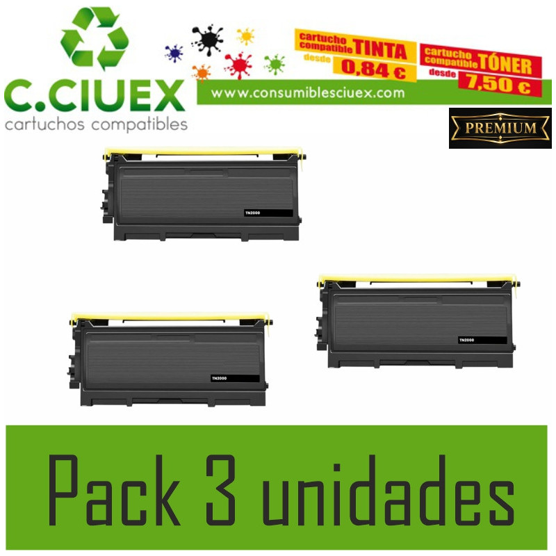 TONER COMPATIBLE BROTHER TN2000 TN2005