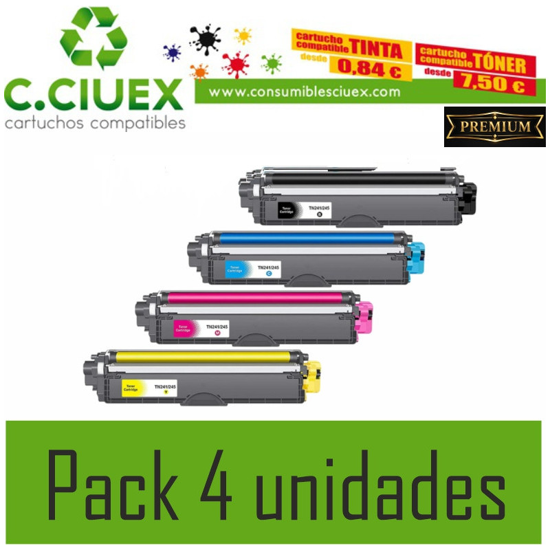 TONER COMPATIBLE BROTHER TN241 TN245 AMARILLO