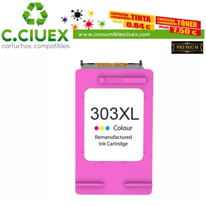 TINTA COMPATIBLE HP 303XL COLOR