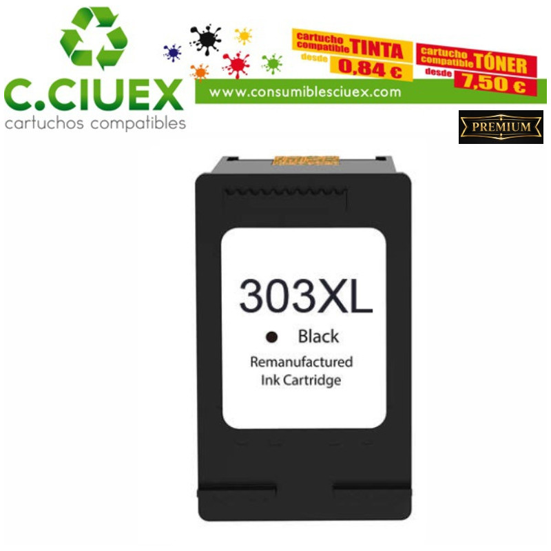 TINTA COMPATIBLE HP 303XL NEGRO