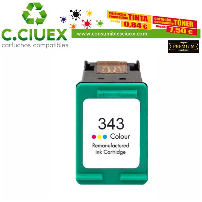 TINTA COMPATIBLE HP 343A
