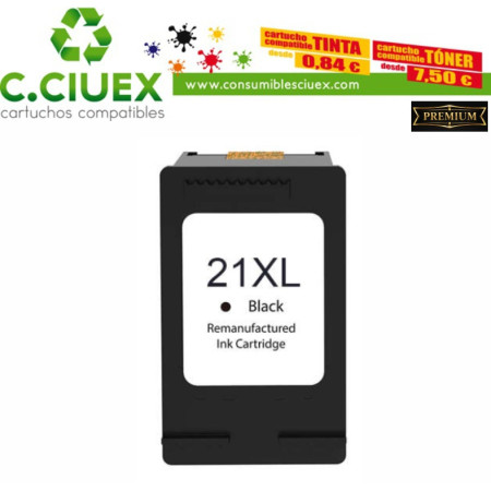 TINTA COMPATIBLE HP 21XL