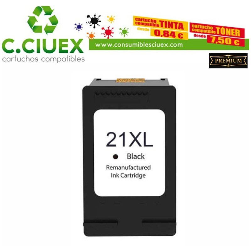 TINTA COMPATIBLE HP 21XL