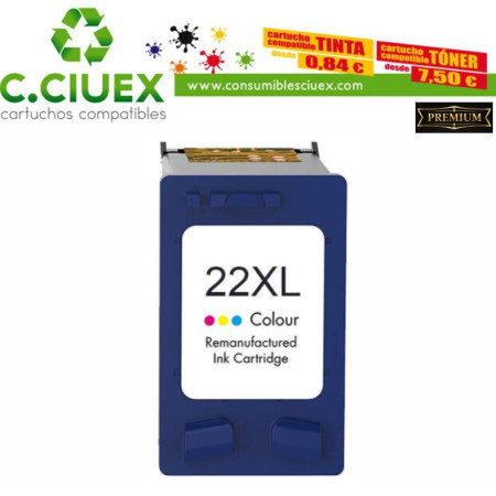 TINTA COMPATIBLE HP 22XL