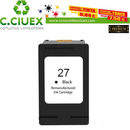 TINTA COMAPATIBLE HP 27A