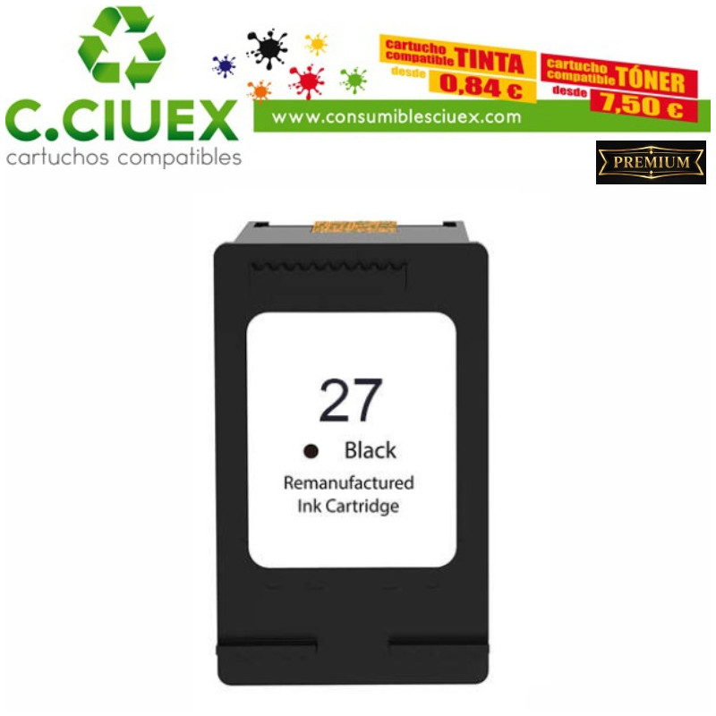 TINTA COMAPATIBLE HP 27A