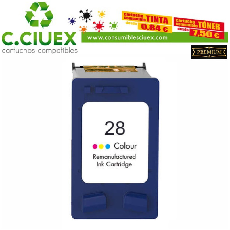 TINTA COMPATIBLE HP 28A