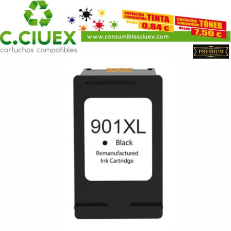 TINTA COMPATIBLE HP901XL NEGRO