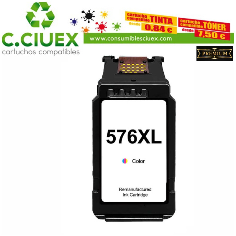 TINTA COMPATIBLE CANON CL 576XL