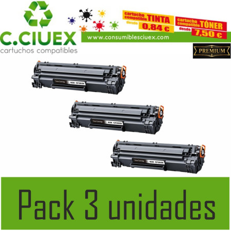 TONER COMPATIBLE HP CF283A (83A)