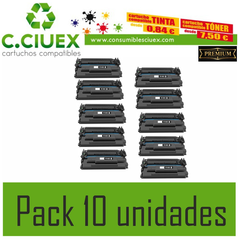 HP1490X COMPATIBLE PACK 10 UNIDADES