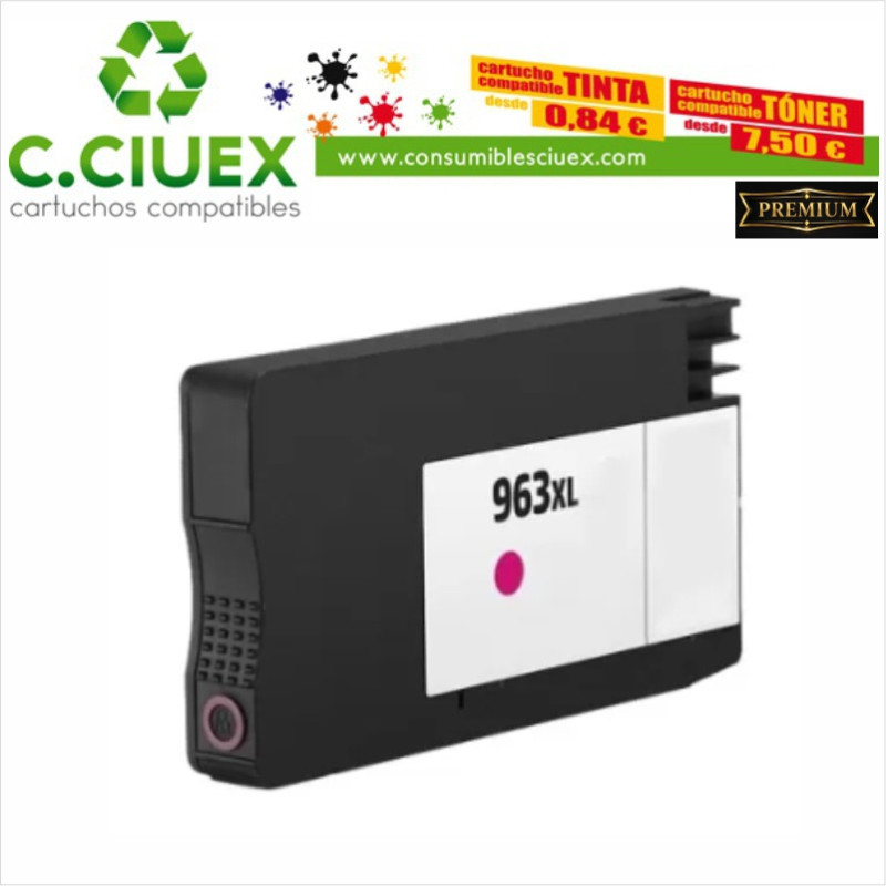 TINTA COMPATIBLE HP 963XL MAGENTA