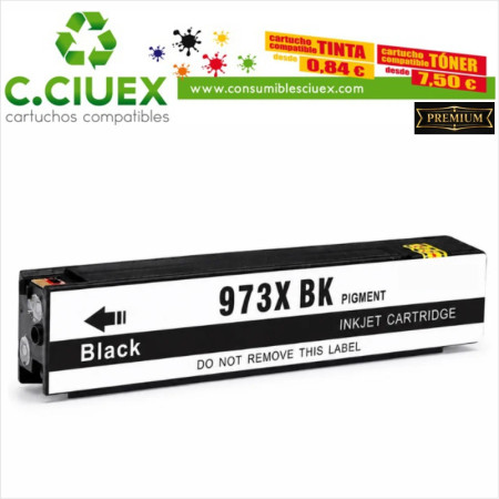 TINTA COMPATIBLE HP 973XL NEGRO