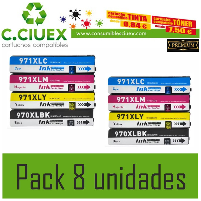TINTA COMPATIBLE HP 970XL NEGRO (CN625AE)