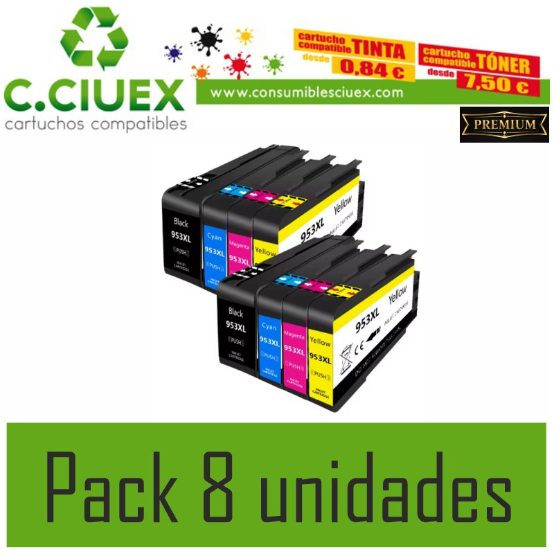 HP 953XL/957XL NEGRO CARTUCHO DE TINTA PIGMENTADA