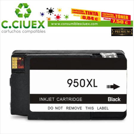 TINTA COMPATIBLE HP 950XL NEGRO (CN045AE/CN049AE)