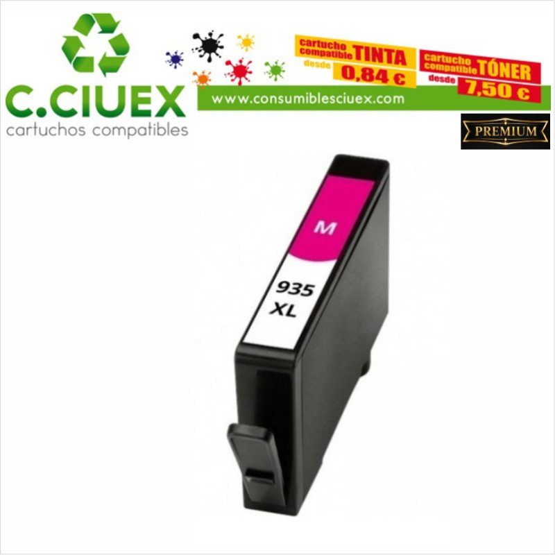 TINTA COMPATIBLE HP 935XL MAGENTA