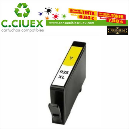 TINTA COMPATIBLE HP 935XL AMARILLO